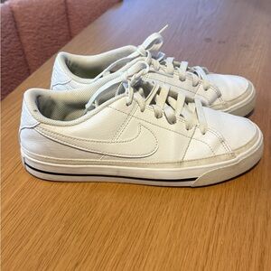 Nike White Low-Top Sneakers